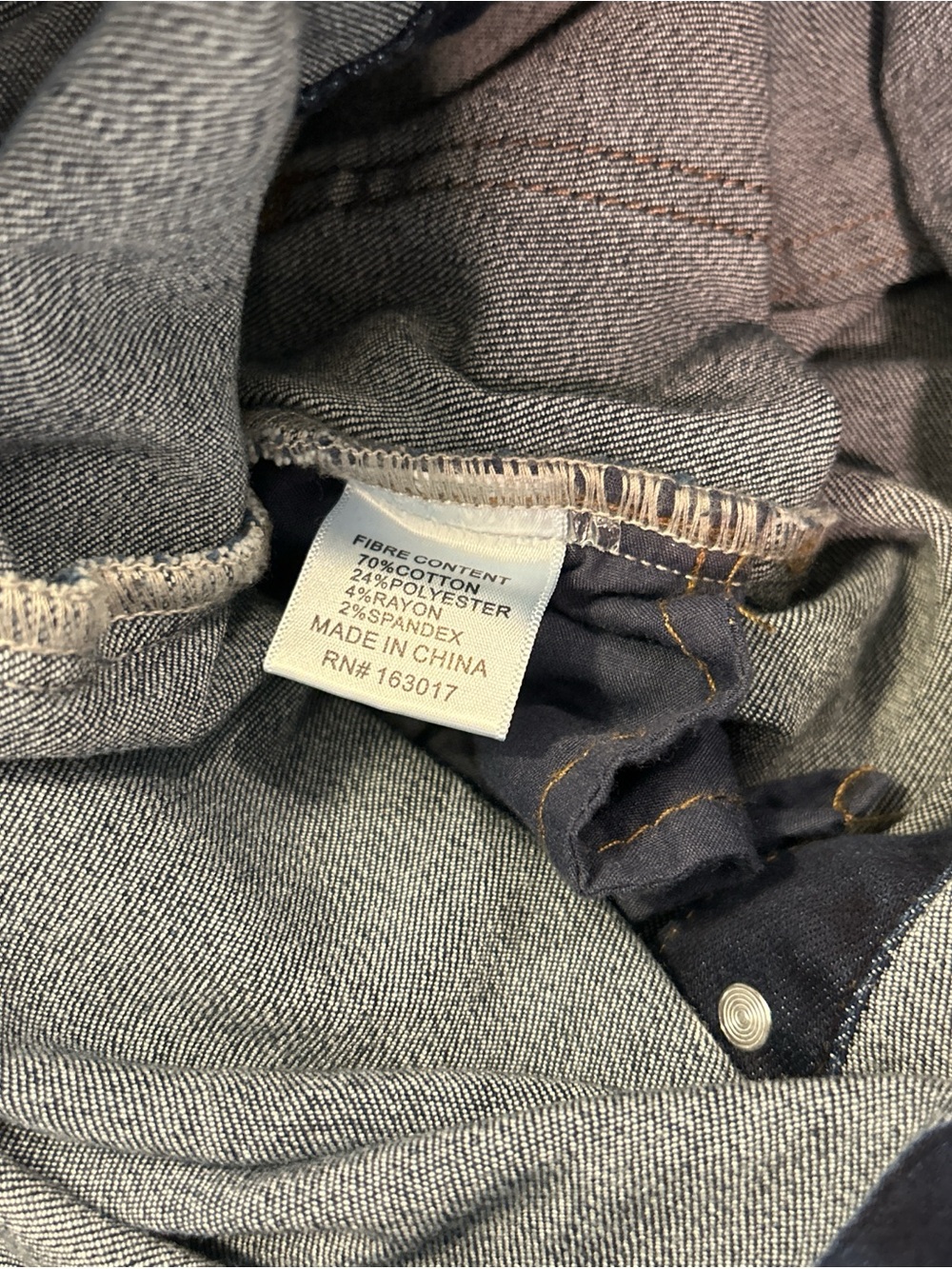 Princess Polly Dark Blue Denim Jumpsuit - Picture 4 of 4